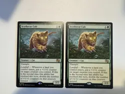 Scythecat Cub - J25 0024 - NM - MTG Magic (1) - Image 1