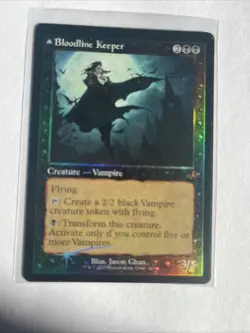 Bloodline Keeper Innistrad Remastered # 461 NM Foil Retro frame - Image 1