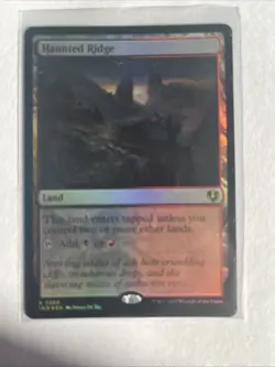 Haunted Ridge 280 MTG Innistrad Remastered Rare Foil - Image 1