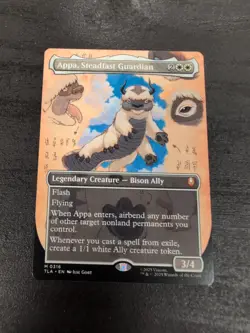Appa Steadfast Guardian Borderless Foil 316 Avatar The Last Airbender MTG Mint - Image 1