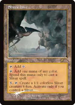 MTG Sliver Hive (Retro Frame, NM Foil) [Secret Lair Drop Series] - Image 1