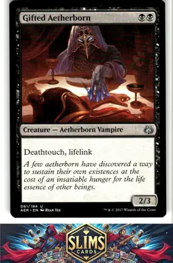 Magic the Gathering MTG Aether Revolt Gifted Aetherborn #61 Buy 2 Get 1 - Image 1
