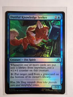 Dutiful Knowledge Seeker U 0092 Avatar: The Last Airbender: Eternal-Legal Foil - Image 1