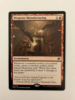 Weapons Manufacturing Edge of Eternities Regular MTG - Image 1
