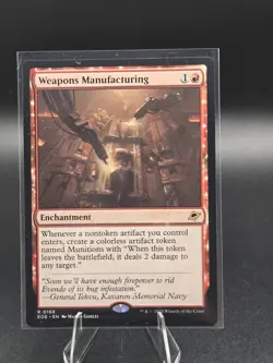 Weapons Manufacturing (Non-foil) Edge of Eternities 0168 Rare MTG - Image 1