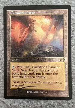 Prismatic Vista Modern Horizons - NM RETRO FOIL Magic the Gathering 2021 - Image 1