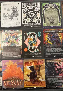 MTG Secret Lair Countdown Kit An Encyclopedia of Magic - NON FOIL Set Opened - Image 4