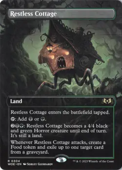 Restless Cottage (Borderless) R Wilds of Eldraine 304 NM - Image 1