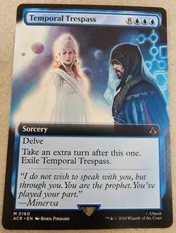 Temporal Trespass - #160 Regular (Extended Art) Assassin's Creed - Mtg - Image 1