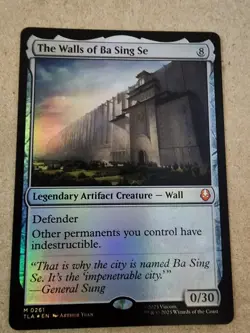 The Walls of Ba Sing Se - 261 Foil - Avatar - Mtg - Image 1