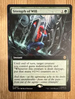 MTG - Strength of Will - Extended - SPM 267 - Non Foil - NM - Image 1
