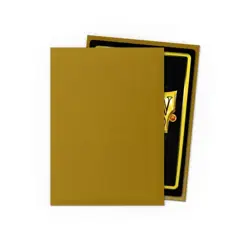 Dragon Shield Matte Gold Sleeves 100ct - Standard Size - MTG Pokemon TCG - Image 2