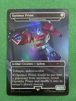 Optimus Prime - Darksteel Colossus Secret Lair Drop Foil - Image 1