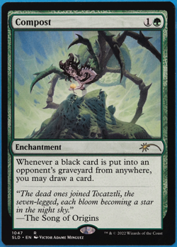 Compost (Secret Lair) Secret Lair Drop HP/DAMAGED CARD (506085) ABUGames - Image 1