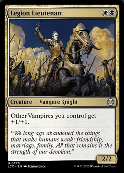 Legion Lieutenant - Commander: The Lost Caverns of Ixalan - U - #275 - NM - Image 1