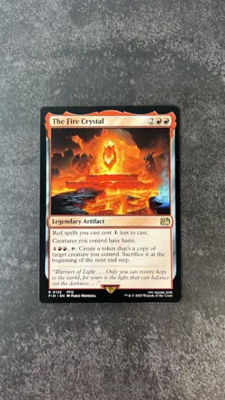 The Fire Crystal Final Fantasy Regular Card 0135 Mint/Near Mint - Image 3