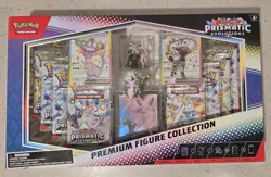 POKEMON TCG Prismatic Evolutions Premium Figure Collection In hand - Image 1