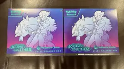 Journey Together Pokemon Center Exclusive Elite Trainer Box SEALED - LOT OF 2!!! - Image 1