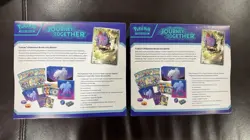 Journey Together Pokemon Center Exclusive Elite Trainer Box SEALED - LOT OF 2!!! - Image 2