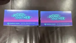 Journey Together Pokemon Center Exclusive Elite Trainer Box SEALED - LOT OF 2!!! - Image 3