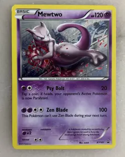 2015 Mewtwo XY101 Holo Promo Pokemon TCG LP - Image 1
