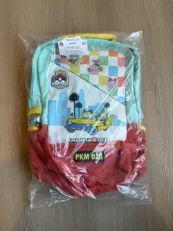 2025 Pokemon World Championships Backpack Anaheim California Worlds BRAND NEW - Image 1