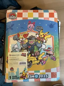 Pokemon World Championships 2025 Anaheim Pokemon Center Binder IN HAND NEW - Image 1