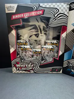 Pokemon Black Bolt & White Flare Binder Collection Bundle Set of 2 - Image 2