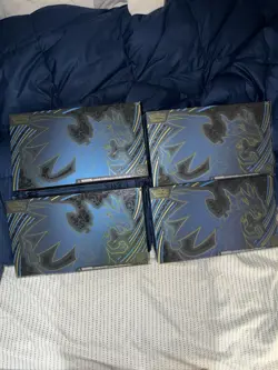 Lot Of 4- Pokemon Mega Charizard X EX Ultra Premium Collection Boxes - Image 1