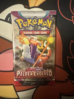 Pokemon Paldea Evolved Booster Pack NEW Sealed Pack - Image 1