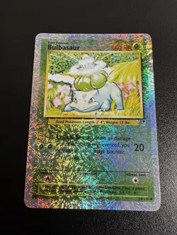 Bulbasaur LC Reverse Holo - Pokemon 2002 Legendary Collection 68/110 - LP RARE - Image 1