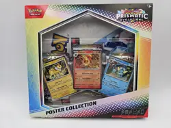Pokemon TCG Scarlet & Violet Prismatic Evolutions Poster Collection Box - Image 1