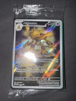 Alakazam - Pokemon Mega Evolutions - Black Star Promo 009 - SEALED - Image 1