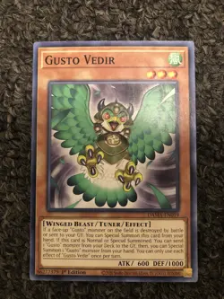 Yugioh - Gusto Vedir - DAMA-EN019 - Common - Image 1