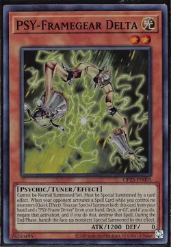 PSY-Framegear Delta Super Rare OTS Tournament Pack 25 OP25-EN005 NM - Image 1