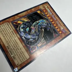 Rainbow Dark Dragon PTDN-EN003 Secret Rare Unlimited Edition Yugioh - Image 3