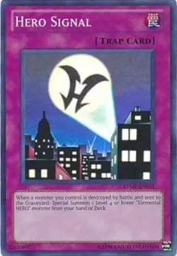 Hero Signal - RYMP-EN031 - Super Rare - Unlimited Edition Moderately Played Ra Y - Image 1