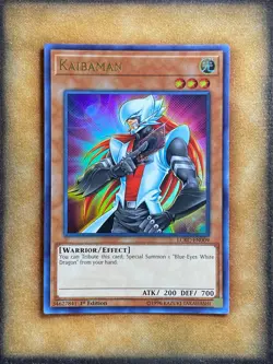 Yugioh Kaibaman LCKC-EN009 Ultra Rare 1st Ed MP - Image 1