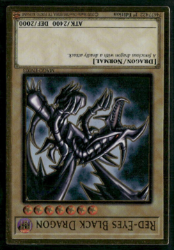Red-Eyes Black Dragon MAGO-EN003 1st Edition MAXIMUM GOLD RARE NM Yu-Gi-Oh! - Image 4