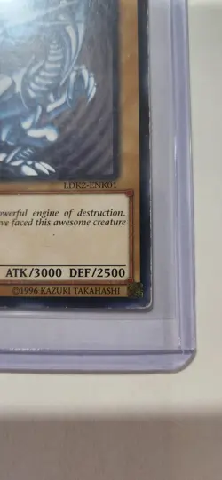 Blue-Eyes White Dragon (Version 2) LDK2-ENK01 Legendary Decks II 1st edition - Image 4