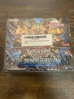 Yu-Gi-Oh! The Infinite Forbidden Booster Box 1st Edition - English - New Sealed - Image 1