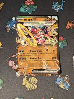 Pokemon Cards Hoopa ex 098/182 Ultra Rare Paradox Rift - (NM) #1 - Image 1