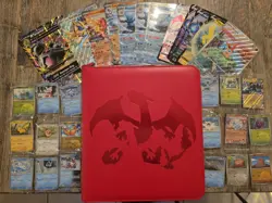 Pokemon Card Collection 400+ Cards All NM/Mint With Binder & Jumbo Cards - Image 1