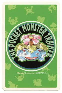 1996 Vintage Haunter 6 of Spades Japan Original Playing Cards Pokemon Green - Image 3