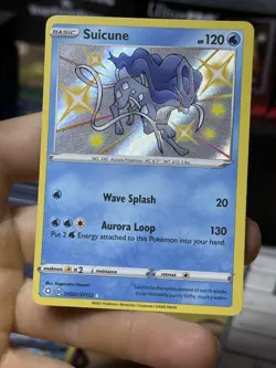 Suicune SV022/SV122 Shining Fates 2021 Shiny Vault Pokemon Card TCG - Image 3