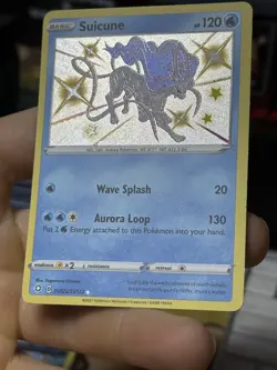 Suicune SV022/SV122 Shining Fates 2021 Shiny Vault Pokemon Card TCG - Image 4