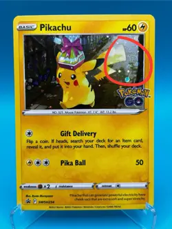 Pikachu SWSH234 SWSH: Sword & Shield Promo Cards Holo Swirl - Image 1