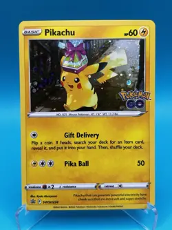 Pikachu SWSH234 SWSH: Sword & Shield Promo Cards Holo Swirl - Image 5