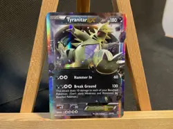 Tyranitar EX ULTRA RARE 42/98 XY Ancient Origins Pokemon TCG Card (NO OFFERS) - Image 1