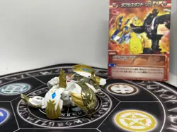 Bakugan BakuTech Haos Shield Leoness & card MG Japan Import Rare - Image 2